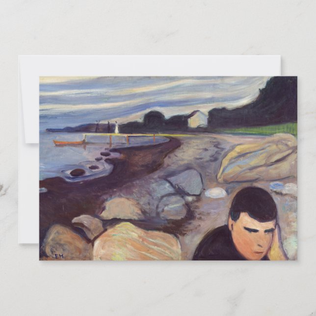 Edvard Munch - Melancholy Invitation (Front)