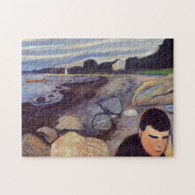 Edvard Munch - Melancholy Jigsaw Puzzle (Horizontal)