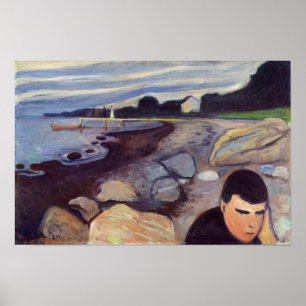 Edvard Munch - Melancholy Poster