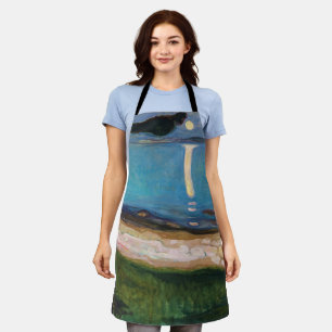 Edvard Munch - Moonlight Apron
