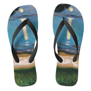 Edvard Munch - Moonlight Flip Flops