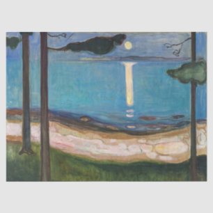 Edvard Munch - Moonlight Tissue Paper