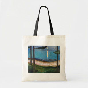 Edvard Munch - Moonlight Tote Bag