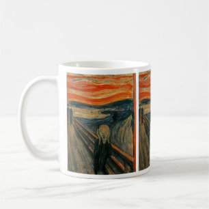 Edvard Munch Painting The Scream (Skrik) 1893 Coffee Mug