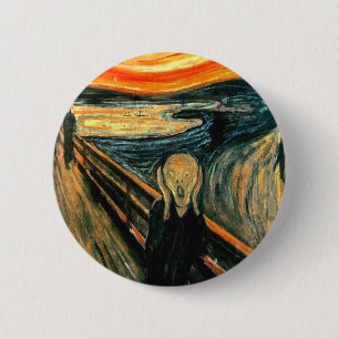 Edvard Munch - Scream 2 Inch Round Button