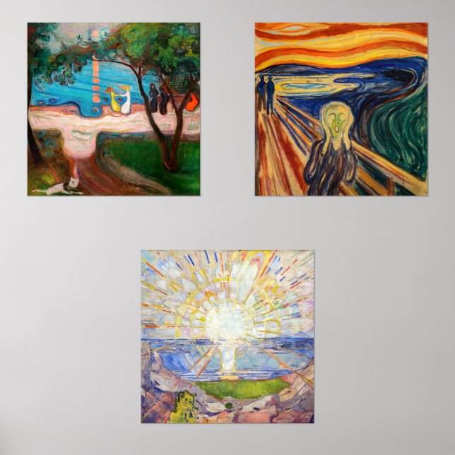 Edvard Munch - Sélection de chefs-d'oeuvre (Recto)