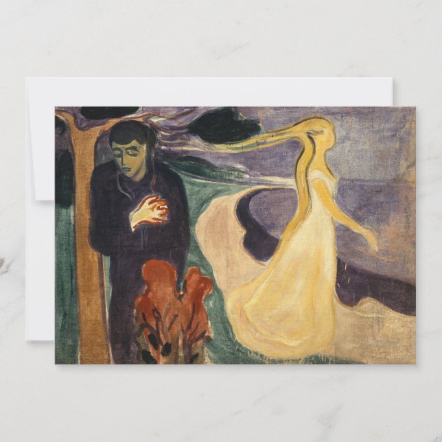 Edvard Munch - Separation Invitation (Front)