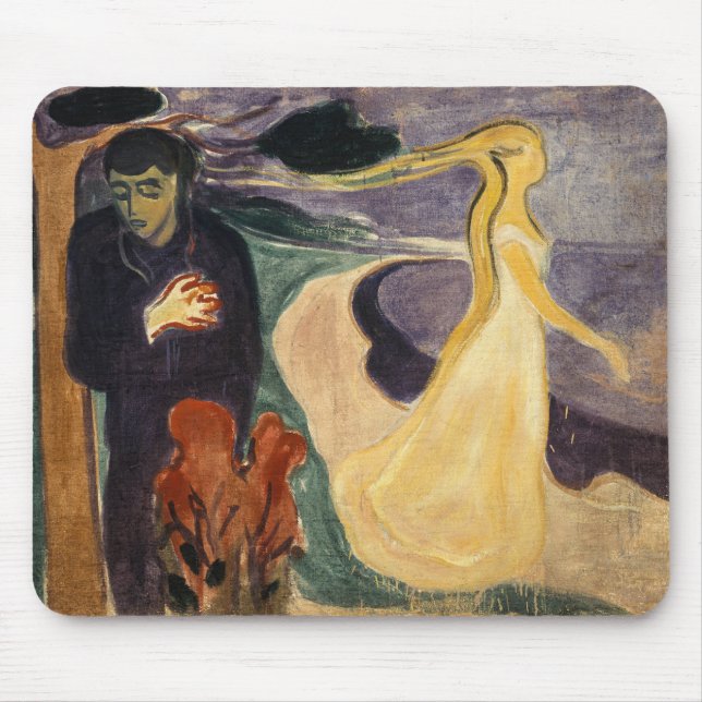Edvard Munch - Separation Mouse Pad (Front)
