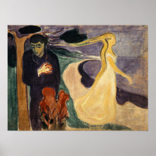 Edvard Munch - Separation Poster