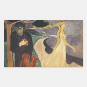 Edvard Munch - Separation Sticker