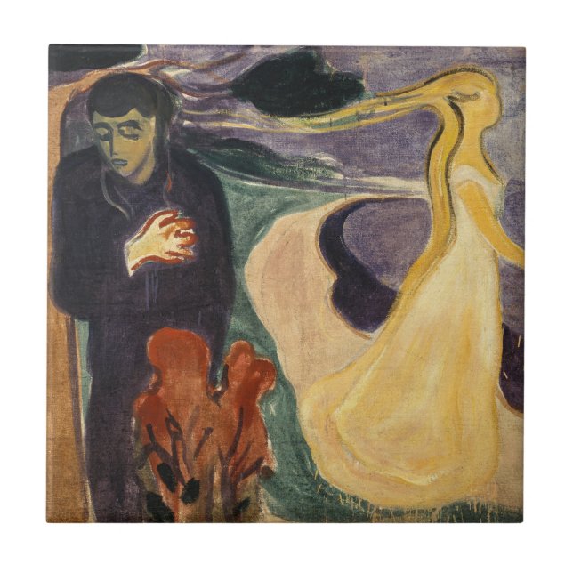 Edvard Munch - Separation Tile (Front)
