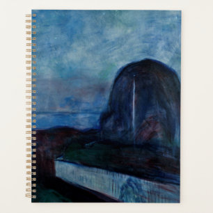 Edvard Munch - Starry Night 1893 Planner