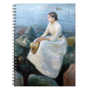 Edvard Munch - Summer Night, Inger on the Beach Notebook