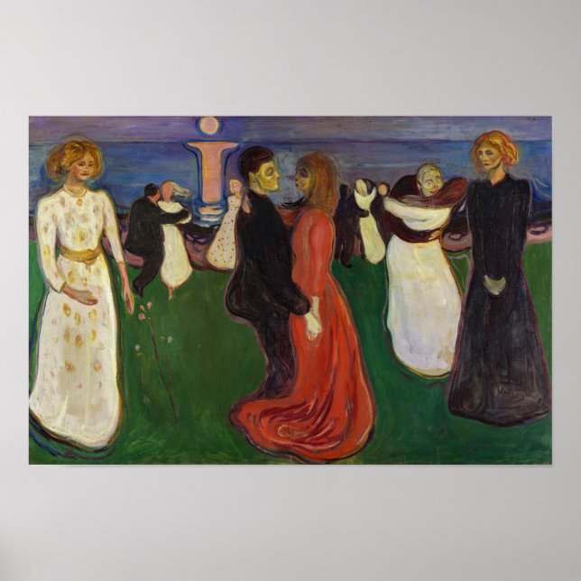 Edvard Munch - The Dance of Life Poster (Front)