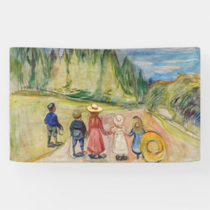 Edvard Munch - The Fairytale Forest Banner