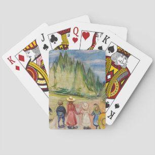 Edvard Munch - The Fairytale Forest Playing Cards