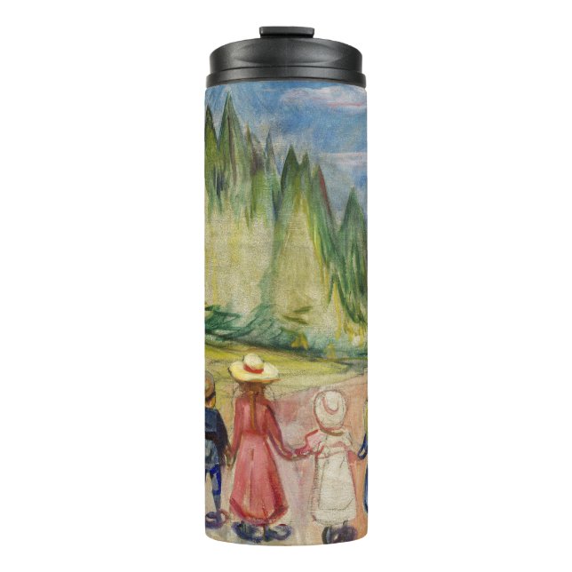 Edvard Munch - The Fairytale Forest Thermal Tumbler (Front)
