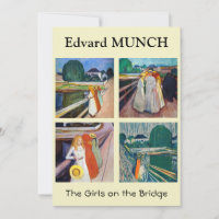 Edvard Munch - The Girls on the Bridge Selection