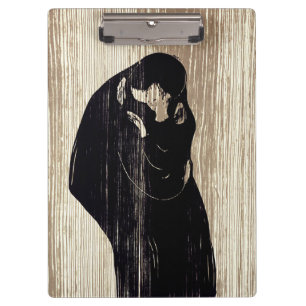 Edvard Munch - The Kiss IV Clipboard