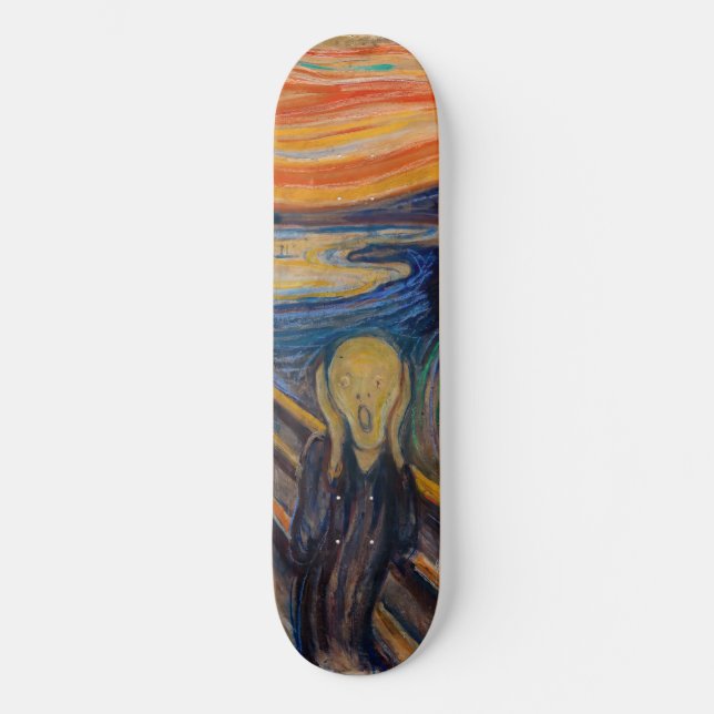 Edvard Munch - The Scream 1893 Skateboard (Front)