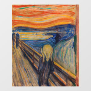 Edvard Munch - The Scream 1893 Window Cling