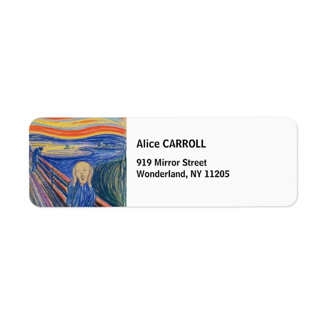 Edvard Munch - The Scream 1895 (Front)