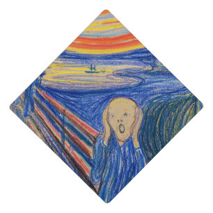 Edvard Munch - The Scream 1895 Graduation Cap Topper