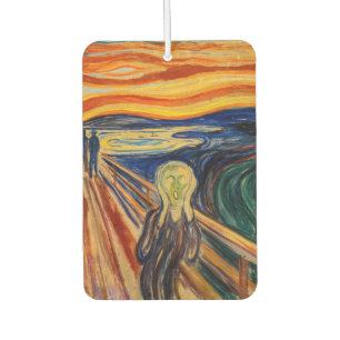 Edvard Munch - The Scream 1910 Air Freshener