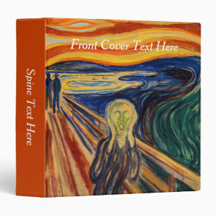 Edvard Munch - The Scream 1910 Binder