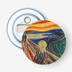 Edvard Munch - The Scream 1910 Bottle Opener