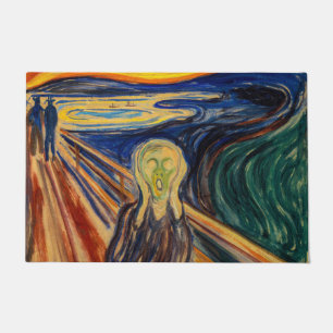 Edvard Munch - The Scream 1910 Doormat