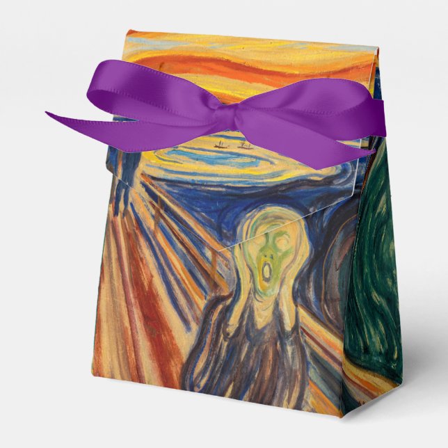 Edvard Munch - The Scream 1910 Favor Box (Front Side)