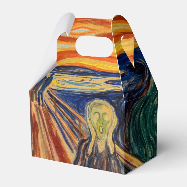 Edvard Munch - The Scream 1910 Favor Box (Front Side)