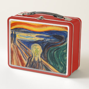 Edvard Munch - The Scream 1910 Metal Lunch Box