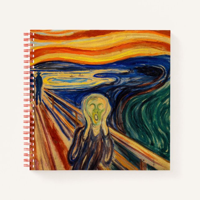 Edvard Munch - The Scream 1910 Notebook (Front)