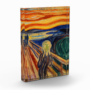 Edvard Munch - The Scream 1910 Photo Block