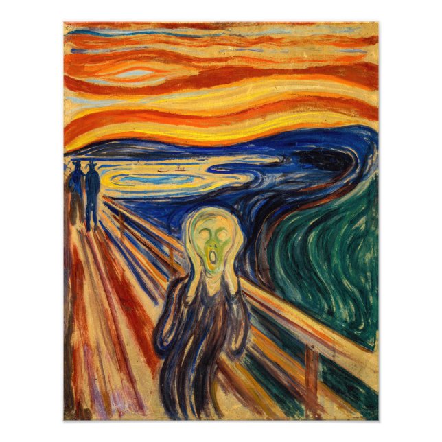 Edvard Munch - The Scream 1910 Photo Print (Front)