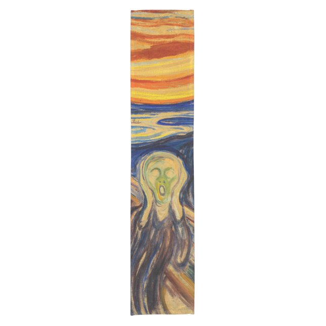 Edvard Munch - The Scream 1910 Short Table Runner (Front)