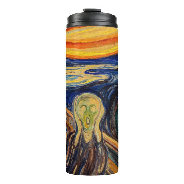 Edvard Munch - The Scream 1910 Thermal Tumbler (Front)