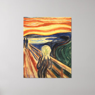 Edvard Munch The Scream Art Masterpiece Painting Canvas Print
