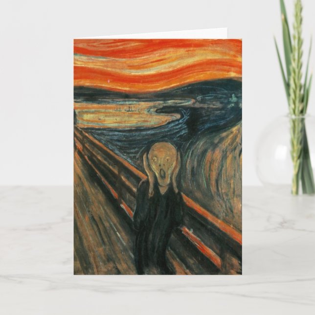 Edvard Munch - The Scream Card (Front)