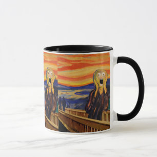 Edvard Munch The Scream Freaked Out Mug