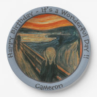 Edvard Munch The Scream Party Items Collection