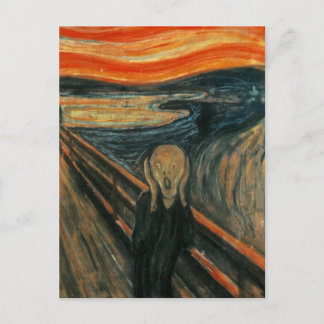 Edvard Munch - The Scream Postcard