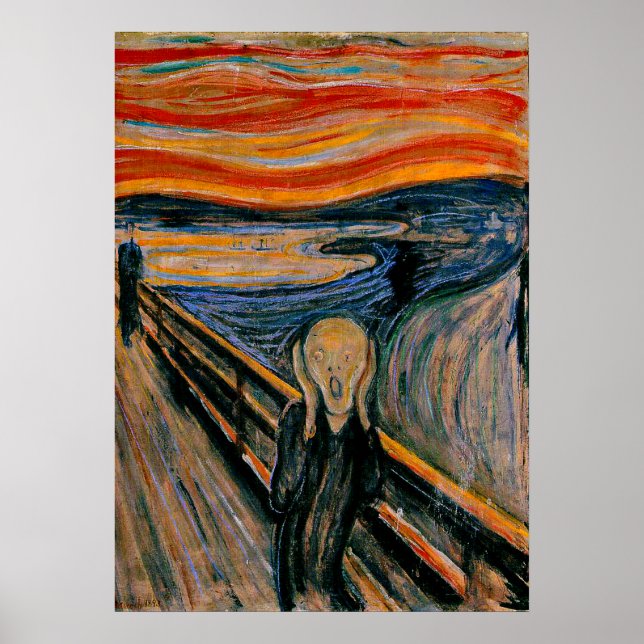 Edvard Munch - The Scream Poster (Front)