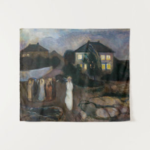 Edvard Munch - The Storm Tapestry