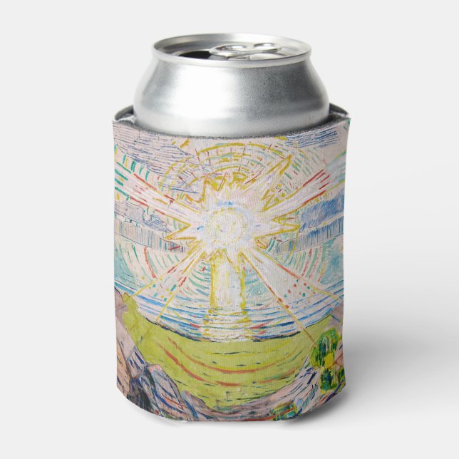 Edvard Munch - The Sun 1910 Can Cooler (Can Front)