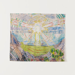 Edvard Munch - The Sun 1910 Tapestry