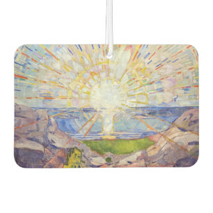 Edvard Munch - The Sun 1911 Air Freshener