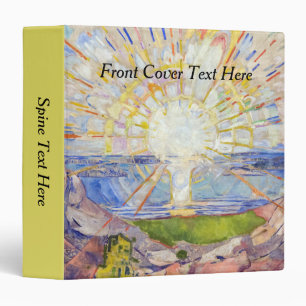 Edvard Munch - The Sun 1911 Binder